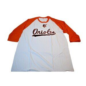Baltimore Orioles SGA Womens Quarter sleeve T-Shirt XL Baseball